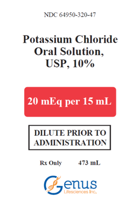 Potassium Chloride 20 mEq Oral Solution